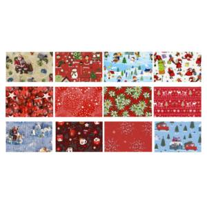 Rotolo carta da regalo Florio Carta fantasia natalizia - 70 cm x 2 m - 0136