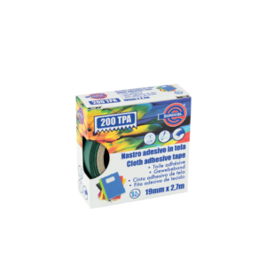 Nastro adesivo telato Eurocel formato 19mm x 2,7 m - colore Verde 016314194 -16
