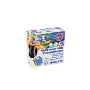 Nastro adesivo telato Eurocel formato 19mm x 2,7 m - colore Nero 016714194 -16