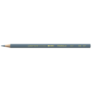 Matite colorate acquerellabili Carand'Ache Prismalo - Grigio scuro - 999007 (conf.3)