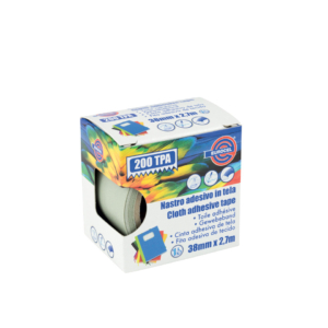 Nastro adesivo telato Eurocel formato 38 mm x 2,7 m - colore grigio 016514314