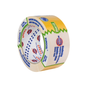 Nastro biadesivo con supporto film plastico Eurocel 50 mm x 25 m - 044024356