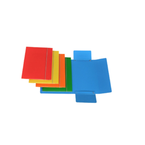 Cartella a tre lembi con elastico Cartotecnica del Garda 25x34 cm 0,8 mm - Colori Assortiti - CG0032LBXXXAE15 (10 pezzi)