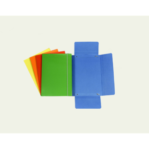 Cartelle a tre lembi con elastico Cartotecnica del Garda 17x25 cm - Colori Assortiti - CG0040LBXXXAE15 (10 pezzi)