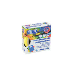 Nastro adesivo telato Eurocel formato 19mm x 2,7 m - colore Giallo 16414194