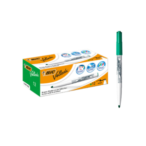 Marcatore per lavagne bianche BIC Velleda 1741 punta conica 1,4 mm verde - 9581681