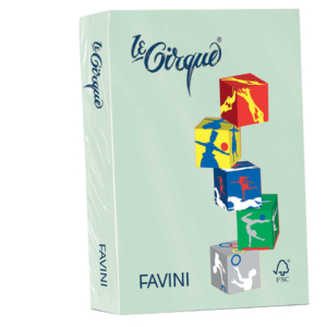 Carta colorata Favini Le Cirque A4 160g/m² colori tenui - Pistacchio - A746304 (risma da 250 fogli)