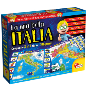 Gioco in scatola Lisciani I'm a Genius Puzzle La Mia Bella Italia - 80571