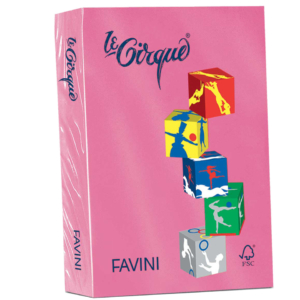 Carta colorata Favini Le Cirque A4 160g/m² colori forti - Ciclamino - A74F304 (risma da 250 fogli)