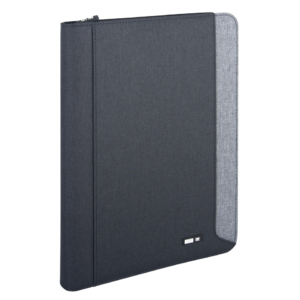 Portablocco City Time Dual A4 in tessuto tecnico - 26x34 cm - Nero - 61500