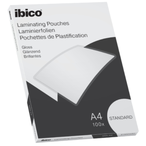 Pouches per plastificatrici IBICO BASICS standard 125µm - Ibico A4 627310 (conf.100)