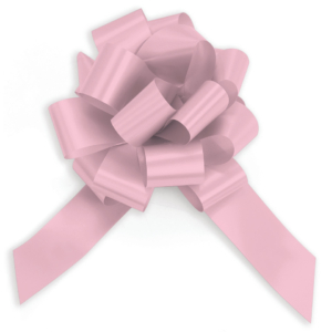 Fiocchi in nastro Bolis Rosa - Ø12 cm - 56013063036 (conf.30)