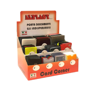 Porta tessere e carte Alplast in formati e colori Assortiti 1024GSN (display 152 pezzi)