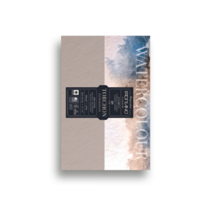 Carta per acquerello Fabriano Watercolor 300g/m² grana rotonda - 30,5x45,5 cm - 19100277 (conf.20 fogli)