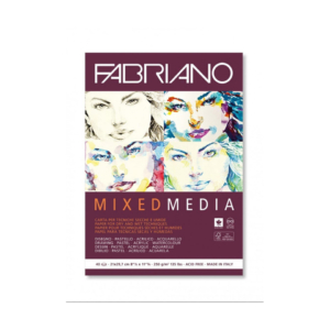 Blocco belle arti Fabiano mixed media 40 fogli A4 - 250g/m² - 19100381