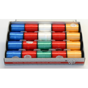 Rotolino nastro lucido Bolis 10mmx10 m - colori lucidi classici mini rolls - 55011073448 (conf.20)