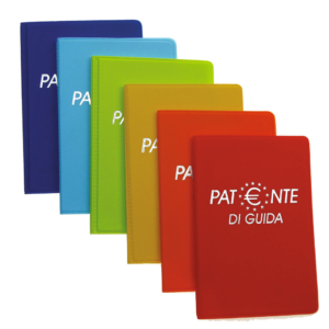 Portapatente europea Alplast a due scomparti colori assortiti 1006NC