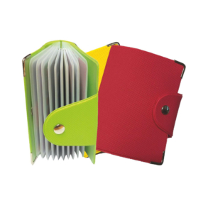 Portacarte a libro Alplast Portacard 20 scomparti in pvc colori assortiti 1021C