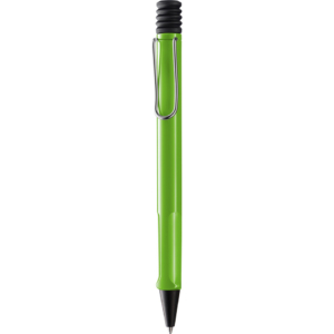 Penna a sfera Lamy Safari inchiostro Nero e punta media Greensfera - fusto Verde 1225549