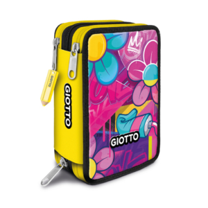 Astucci GIOTTO collezione Young Street 3 Zip in 3 fantasie assortite - F953900 (conf.12)