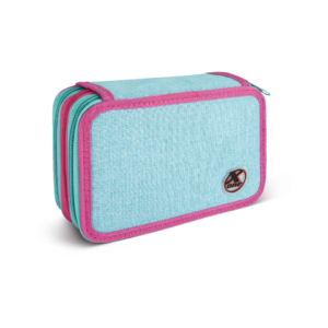 Astucci Nikoffice a 3 zip - Colori Assortiti pastel 32NIK208 (display 12 pezzi)