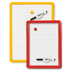 Lavagna magnetica Arda Formato con cornice in plastica termoforata 26x36 cm 327Q