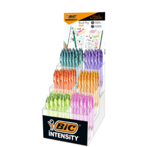 Penne gel Bic Quick Dry Colori Assortiti 520818 (Espositore 102 pezzi)