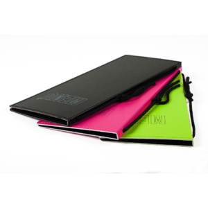 Portamenù in PP Lebez a 10 tasche - mezzo A4 - Nero - 80560N