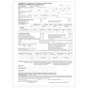 Rapporto di controllo gruppi termici O.C.L. 50x3 copie (Allegato 3A) - 1802