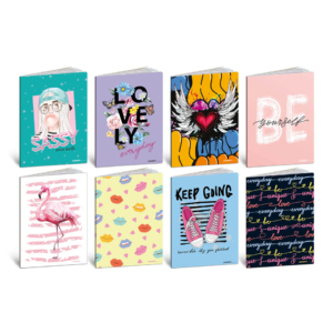 Maxi quaderno Blasetti Teen Girl A4 - 80g/m² - 20+1 fogli - quadretti 5mm 8571 (conf.10)