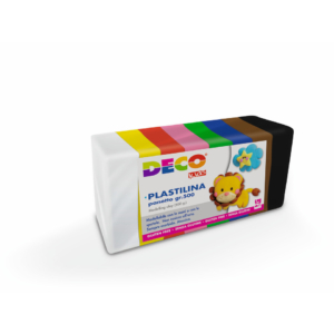 Plastilina in panetto Deco 500 g - colori assortiti - 07033 (conf.10)