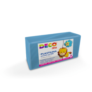 Plastilina Deco in panetto da 500gr Azzurro 07027 (conf.2)