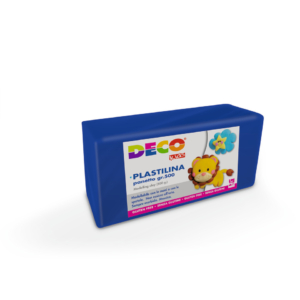 Plastilina Deco in panetto da 500gr Blu 07028 (conf.2)