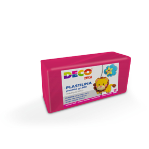 Plastilina Deco in panetto da 500gr Fucsia 07025 (conf.2)