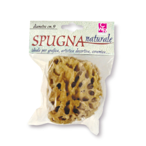 Spugna naturale per attività artistiche DOM - Ø9 cm - 06029