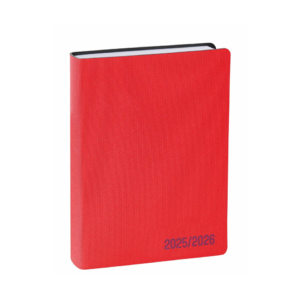 Agenda giornaliera Eurotexagenda Quo Vadis ML Galaxy 2026 rosso - 12x17 cm - 128157026MQ
