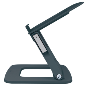 Supporto Ergo per Laptop Multi-angolo con 80% plastica riciclata Leitz Ergo grigio scuro - 258x45x253 mm - 64240089