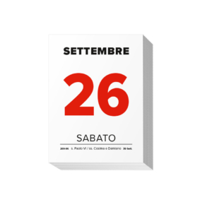 Blocco 2026 da muro commerciale formato 8x10,9 cm 26-BM213