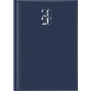 Agenda 2026 settimanale A4 21x29,7 cm gommato Blu 25-055500401C