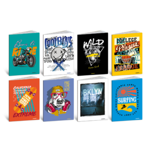 Maxi quaderni Blasetti Teen Boy formato A4 80g/m² - a quadretti Q con margine - 20+1 fogli - 8569 (conf.10)