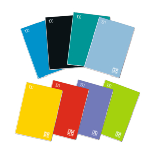 Quaderno Maxi One Color A4 100g/m² - 24+1 fogli quadretti 4F con margine - 7184