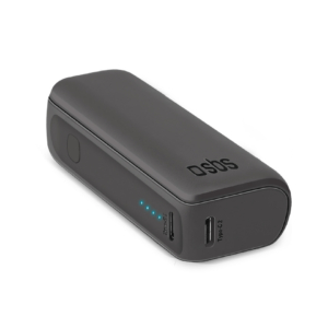 Powerbank SBS 5.000 mAh - 2x Type-C + USB - 10 W - Nero TTBB5000MINIK