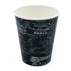 Bicchiere in cartoncino decoro Le Nappage Bistrot - 24 cl 61255RC (conf.50)