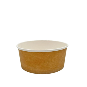 Contenitore per poké Le Nappage in cartoncino kraft plastic free Avana - 750 ml - KB200309 (conf.50)