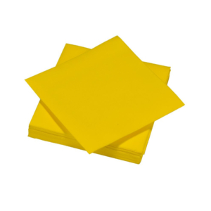 Tovaglioli monouso Le Nappage in airlaid carta a secco 40x40 cm Giallo canarino - 8106 (conf.50)