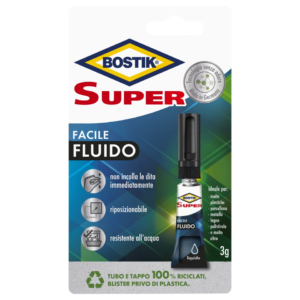 Adesivo universale istantaneo Bostik Odor Free 3gr - Super Facile Fluido 7003418