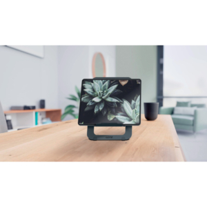 Supporto per laptop regolabile ultrapiatto in alluminio Leitz Ergo grigio scuro - 300x10x210 mm - 63460089