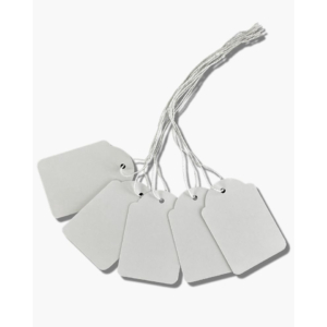 Etichette con filo Lebez Bianco misure assortite - A392 (conf.500)