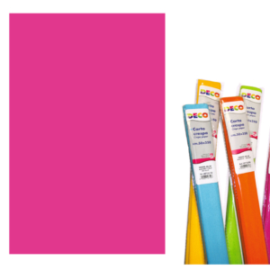 Carta crespa in rotolo CWR - 50x250 cm - 40g/m² Fucsia 10713/10          