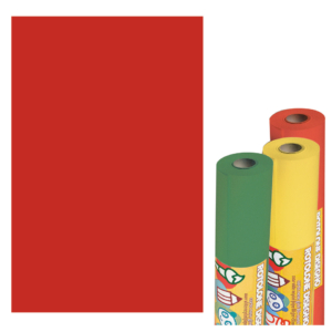 Carta in rotolo CWR per disegni Rossa - 15 m x 71 cm - 90g/m² - 05743